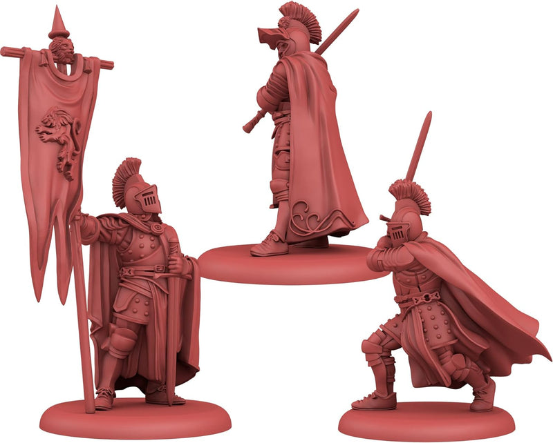 A Song of Ice and Fire Tabletop Miniatures Game Lannister Red Cloaks Unit Box,Strategiespiel für Jug