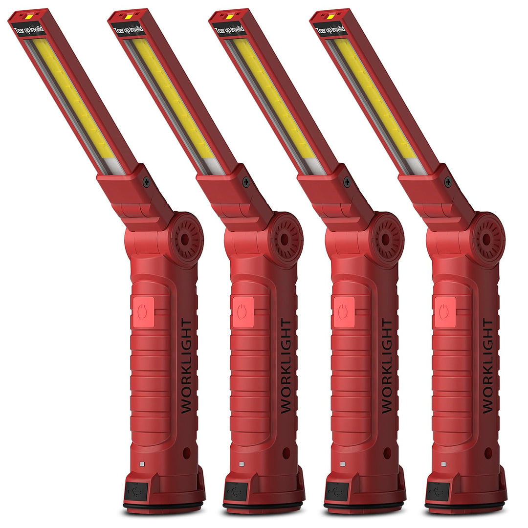 Coquimbo LED Arbeitsleuchte Werkstattlampe, Taschenlampe Aufladbar Werkstatt Handlampe Geschenke für
