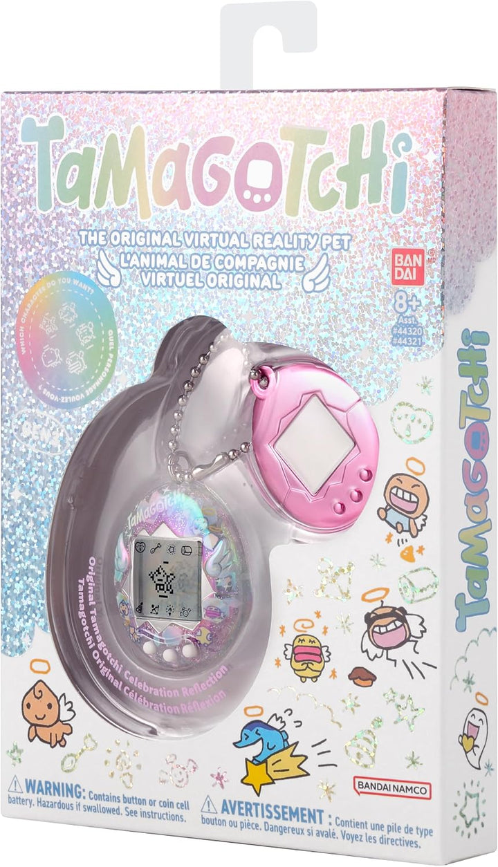 Tamagotchi Original Celebration Reflection – Interaktives virtuelles Haustier mit Minispielen – Ange