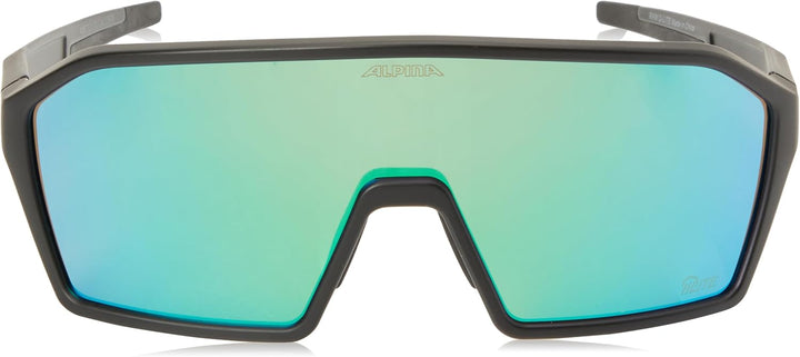 ALPINA RAM Q-LITE - Verspiegelte Sport- & Fahrradbrille Für Erwachsene, kontrastverstärkend, Beschla