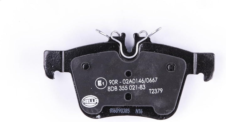 HELLA PAGID 8DB 355 021-831 Bremsbelagsatz - T2379 - Dicke/Stärke: 16.1mm - Bremssystem: Teves - für