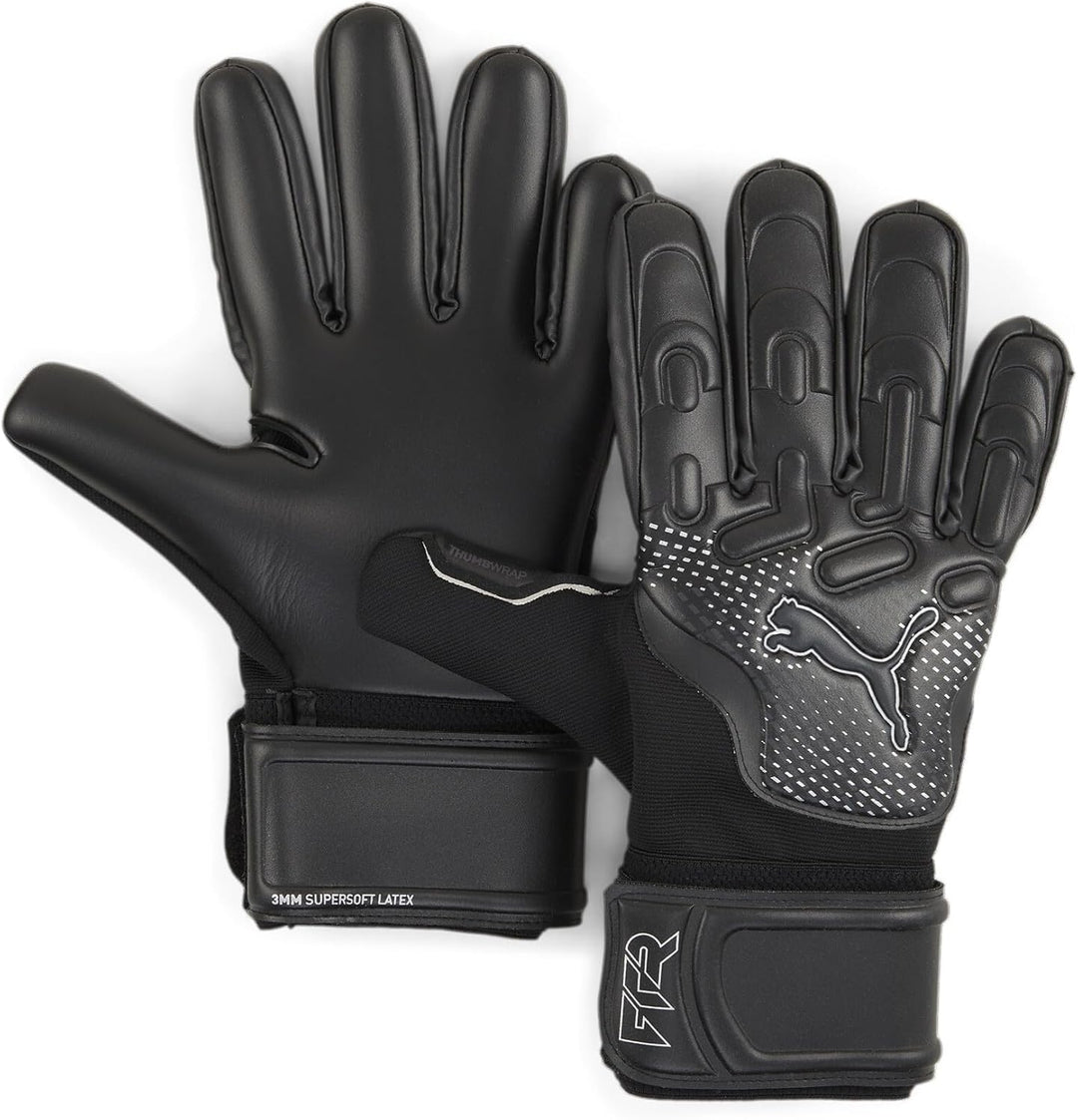PUMA Unisex FUTURE Match Torwarthandschuhe, Torwarthandschuhe Unisex Alle Altersgruppen 4 Black Silv