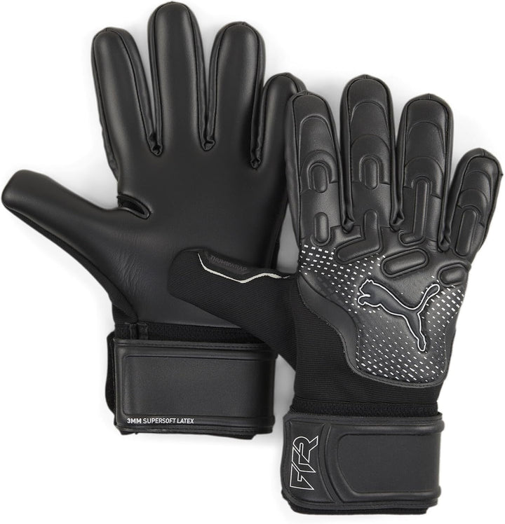 PUMA Unisex FUTURE Match Torwarthandschuhe, Torwarthandschuhe Unisex Alle Altersgruppen 4 Black Silv