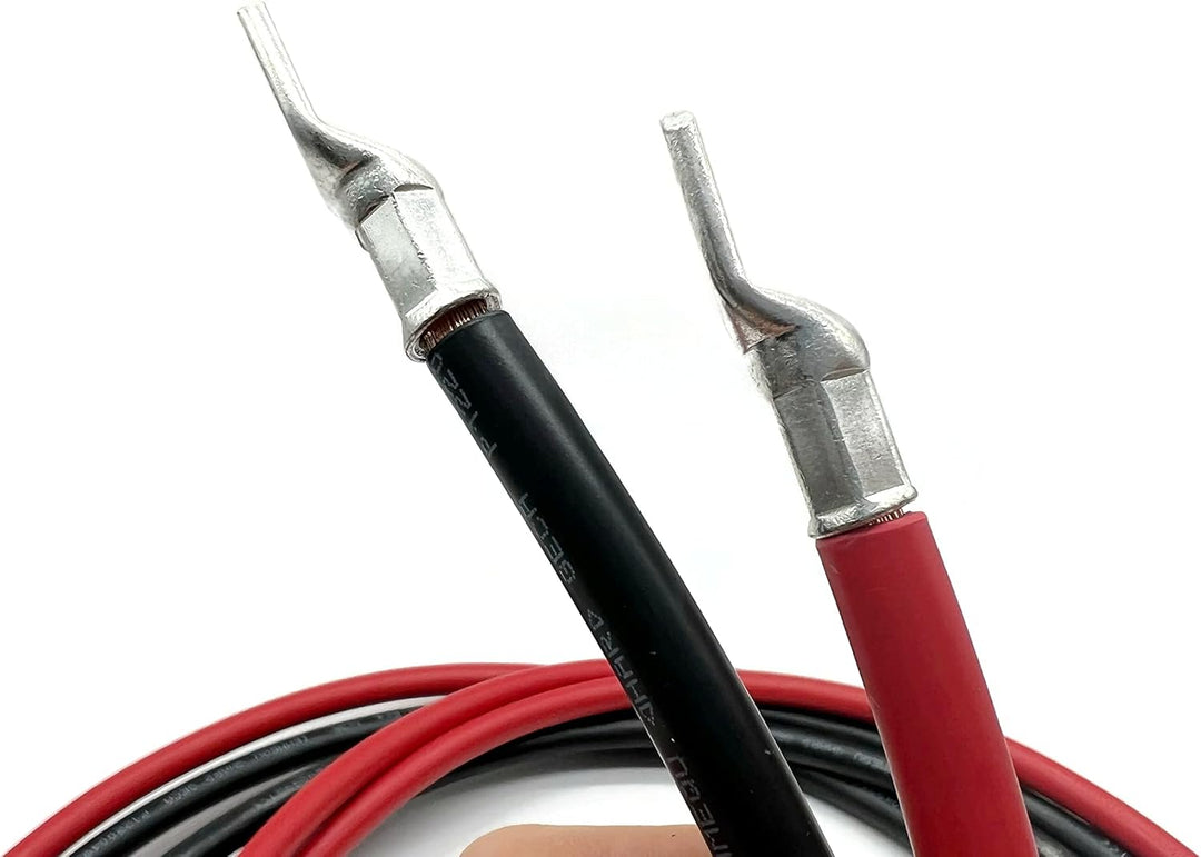 eXODA Batteriekabel Set 35 mm² 300cm mit Kabelschuhen M8 Rot und Schwarz 35 mm² 300cm M8 Rot Schwarz