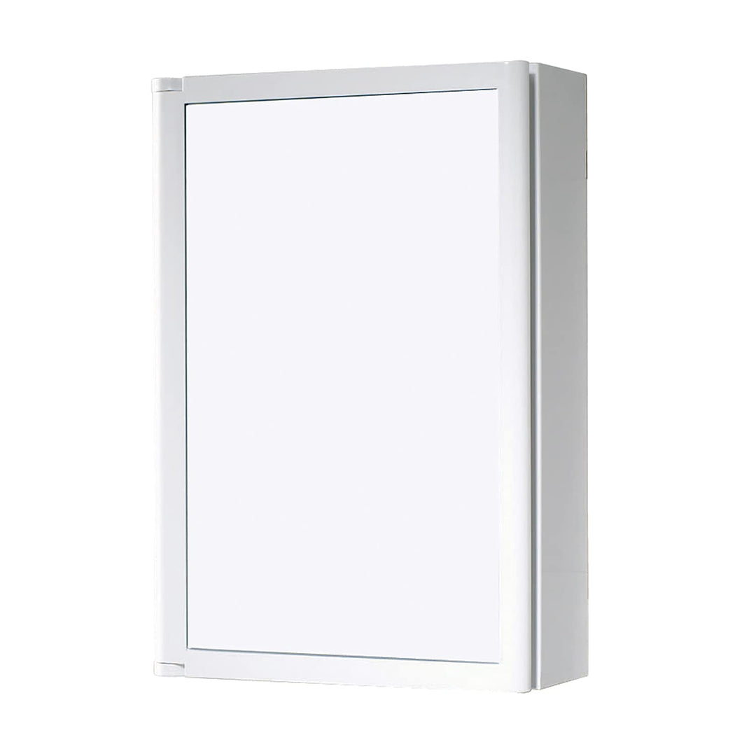 Gedy R&amp;D Design ABS-Badezimmerschrank, 45 x 30 x 14,3 cm, Weiss (ohne Spiegel)