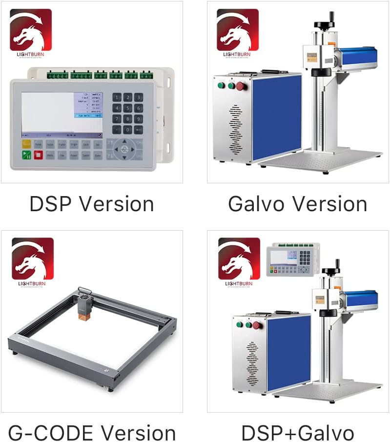 Cloudray LightBurn Software for Laser Cutter Engraver DSP Version for Controller 6442S/G 6445 6332G