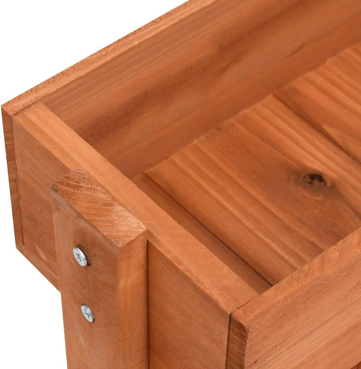 vidaXL Tannenholz Pflanzkübel Blumenkübel Blumenkasten Pflanzkasten Hochbeet Blumentopf Pflanzgefäss