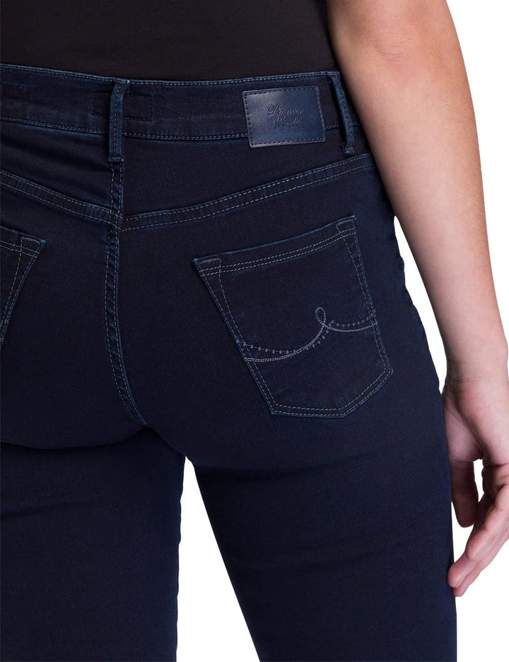 PIONEER AUTHENTIC JEANS Damen Kate Jeans 34W / 28L Blue/Black Stonewash 06, 34W / 28L Blue/Black Sto