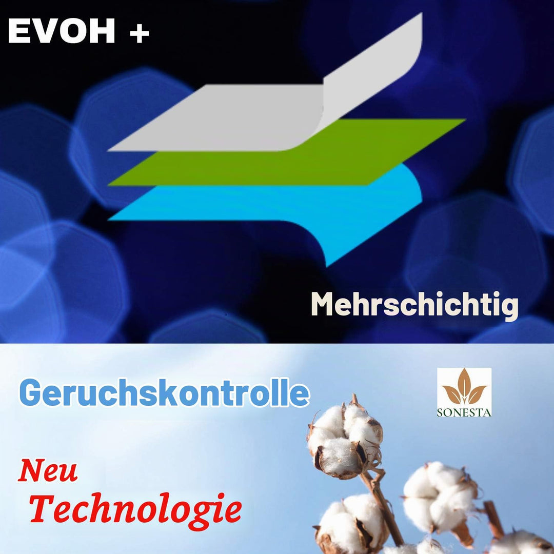 200m ECO Nachfüllfolie für Windeltwister windeleimer kompatibel mit Tommee Tippee TEC, Simplee, Twis