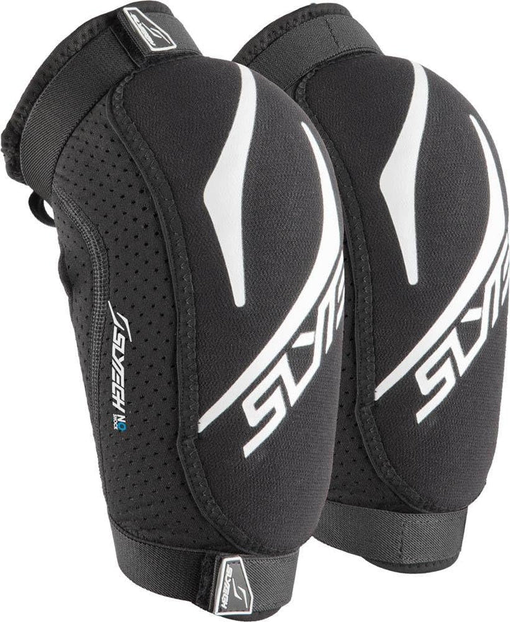 SLYTECH Ellbogenschützer Elbowpro Noshock Xt Kevlar, Black/White, L/XL