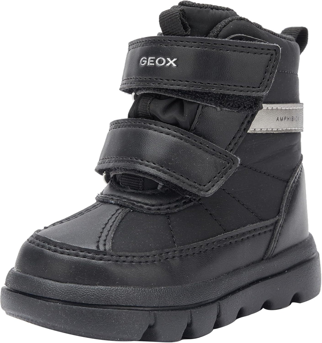 Geox Jungen B Willaboom Boy B Ab Ankle Boot 21 EU Schwarz, 21 EU Schwarz