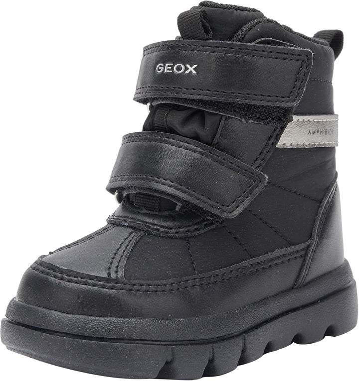 Geox Jungen B Willaboom Boy B Ab Ankle Boot 21 EU Schwarz, 21 EU Schwarz