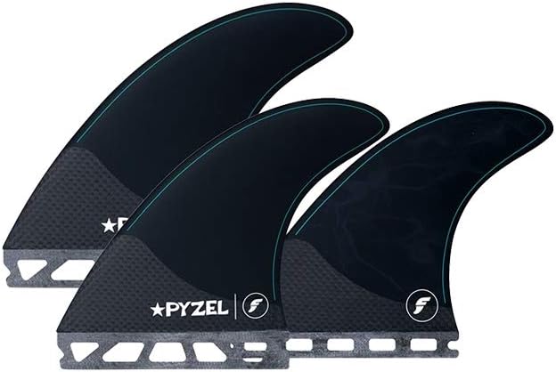 Futures Thruster Fin Set PYZEL M Honeycomb Schwarz M, Schwarz M