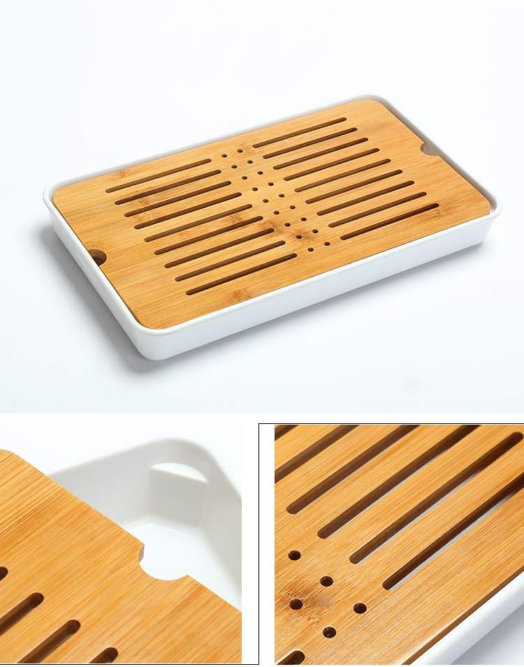 fanquare Tragbare Reise Kung Fu Teeservice, Handgemachte Kungfu Tee Set, Porzellan Teekanne, Teetass