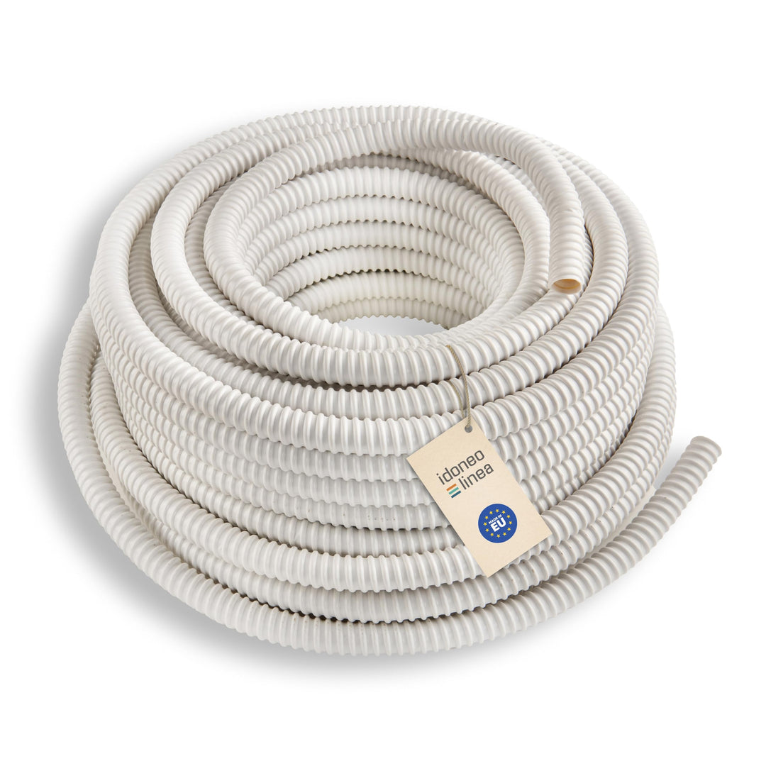 Idoneo Linea Kondensatschlauch 1-30m Ø 16mm Ø 18mm Ø 20mm Klimaschlauch Zuschneidbar Glatte Flexibel