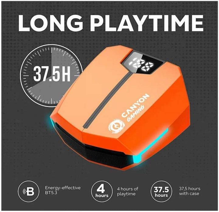 Canyon DoubleBee GTWS-2 In-Ear-Kopfhörer Orange
