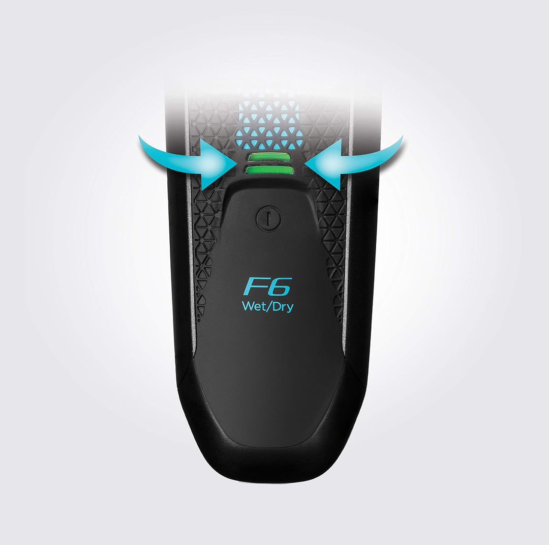 Remington Rasierer Herren Elektrisch F6 Aqua (Nass- & Trocken- Rasierapparat, 100% Wasserdicht, ausk