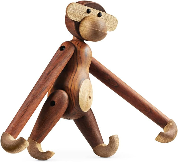 Kay Bojesen AFFE mittel Figuren 28 cm Affen Weihnachtsdekoration, Holz klein Eiche/Ahorn, klein Eich