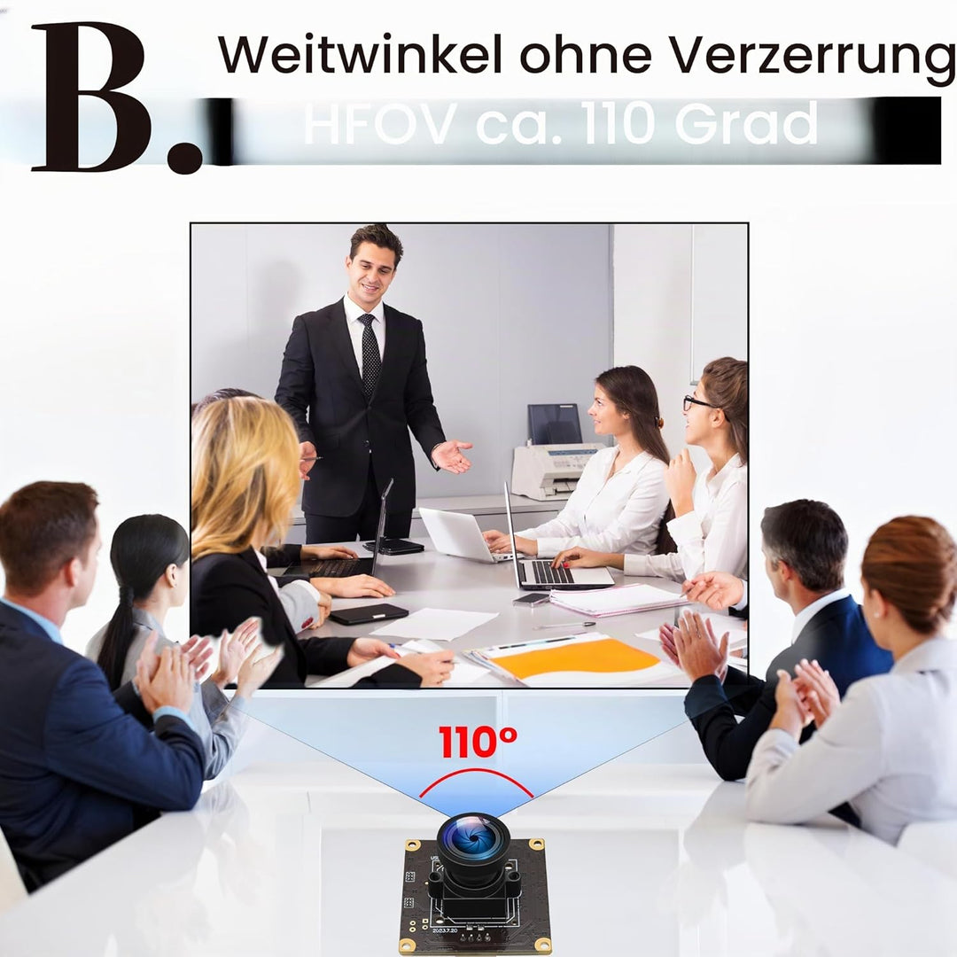 120fps USB-Kameramodul 12MP Hochgeschwindigkeits Golfschwung Kamera 4K USB-Sicherheitskamera Plug an