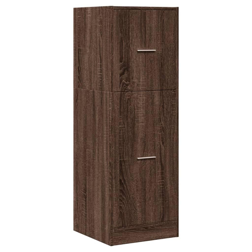 vidaXL Apothekerschrank Eichen-Optik 40x41x118 cm Holzwerkstoff Braune Eiche 40 x 41 x 118 cm, Braun
