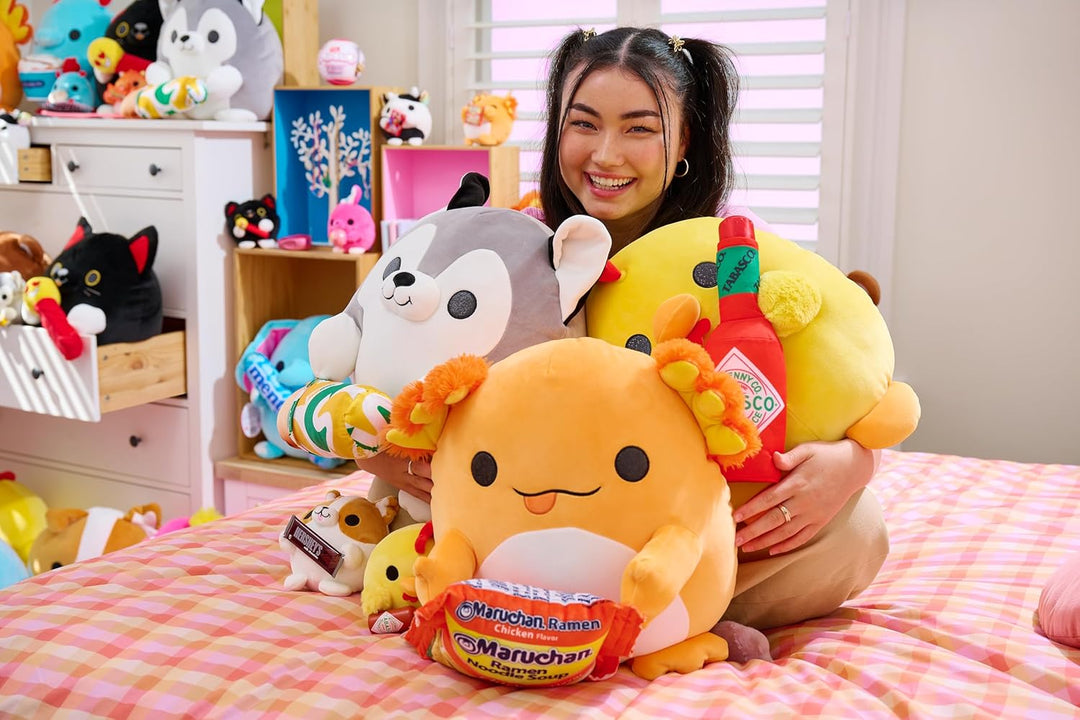 Snackles Series 1 Wave 2 Bunny (Chupa Chups), Surprise Medium Plush, Ultra Soft Plush, 35 cm, Collec