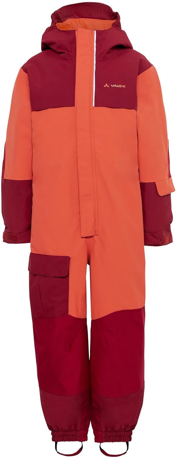 VAUDE Kids Snow Cup Overall - Winteroverall Kinder - Schneeanzug 104 hotchili, 104 hotchili