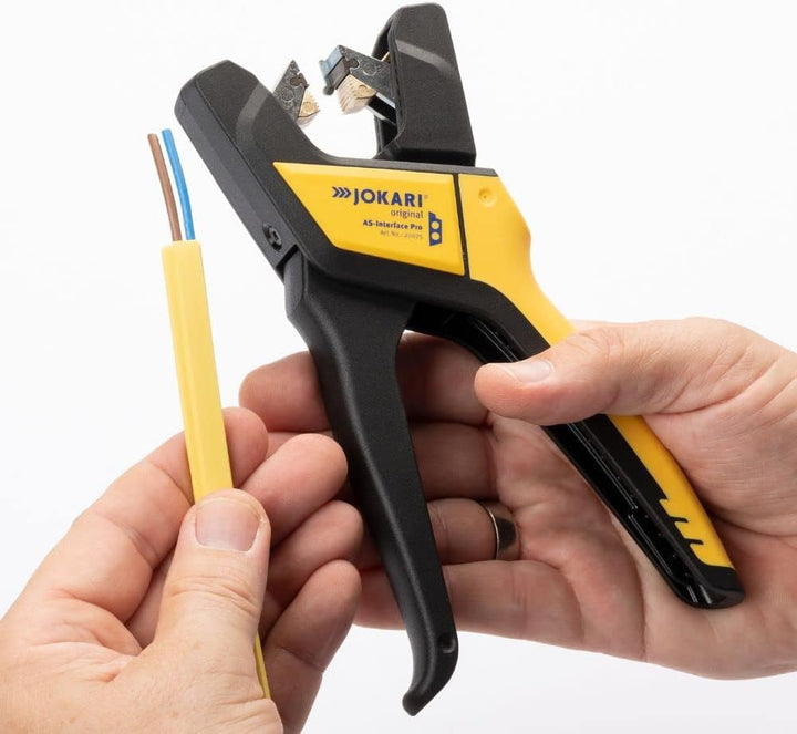 JOKARI Automatische Abisolierzange AS-Interface Pro Mehrfarbig