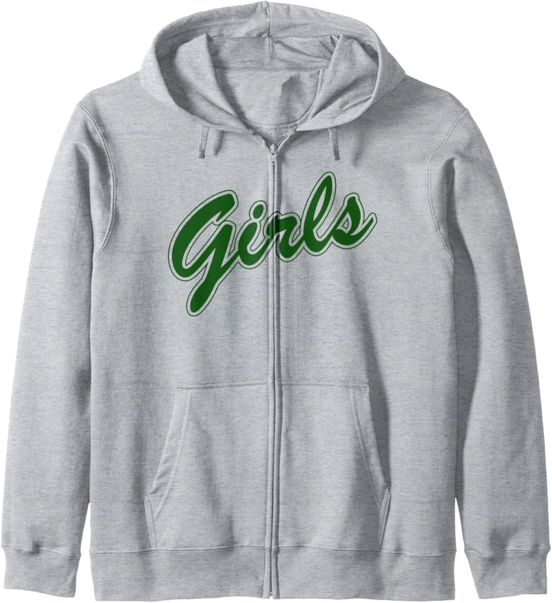 Girls Shirt Friends Green Graphic Kapuzenjacke