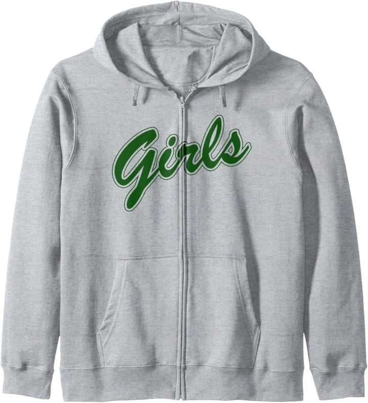 Girls Shirt Friends Green Graphic Kapuzenjacke