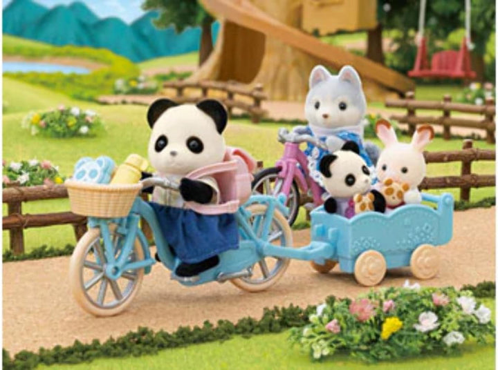 Sylvanian Families 5652 Fahrrad und Rollschuhe Spielset mit Figur