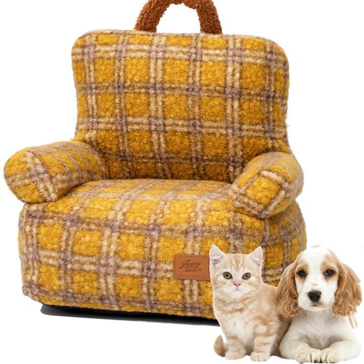 LANDCROOSSERS Haustiersofa, offenes Katzenbett, warmes Katzenbett, Hundehaus, Hundematratze, Katze u