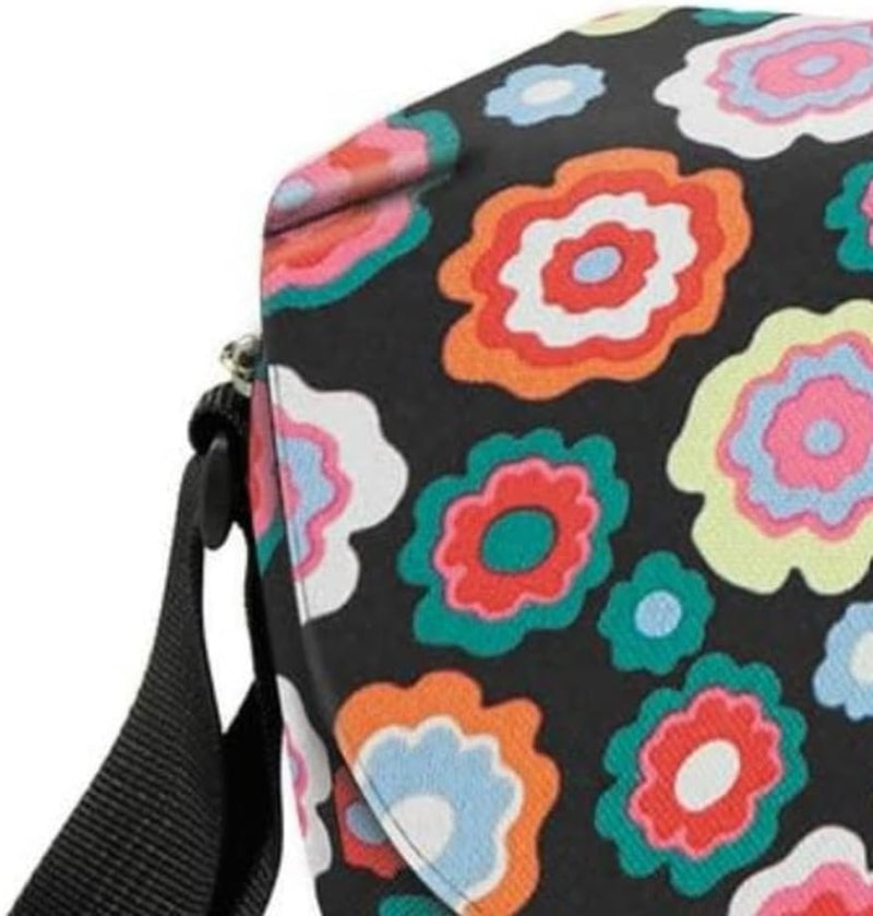 KlickFix Asista Teile fürs Rad klick-fix 0263DO Unisex-Adult FunBag Stuurtas 25X19X8Cm Happy Flowers