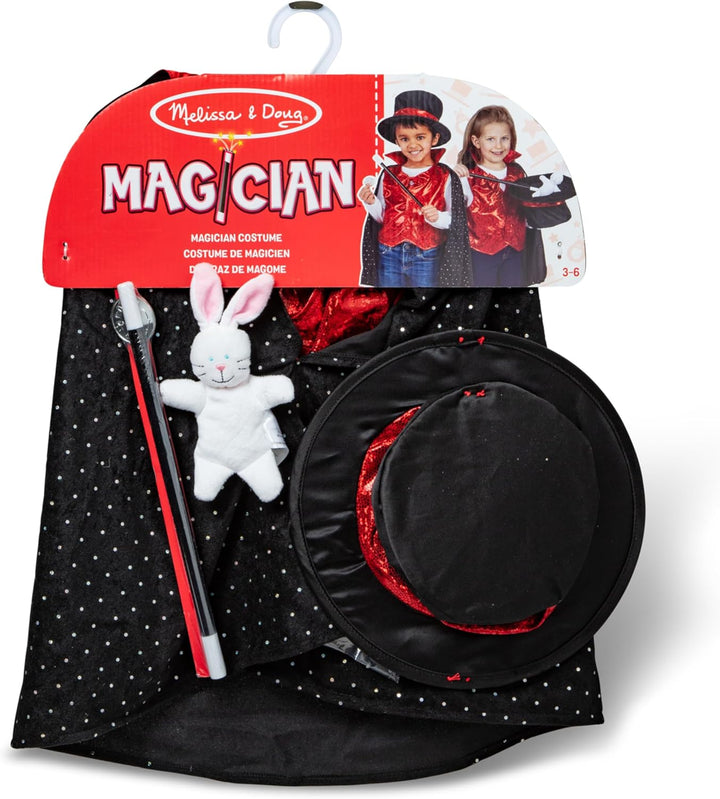 Melissa & Doug Magier-Rollenspiel-Kostüm-Set | Rollenspiel | Halloween-Kostüm | Kinderkostüm | 3+ |
