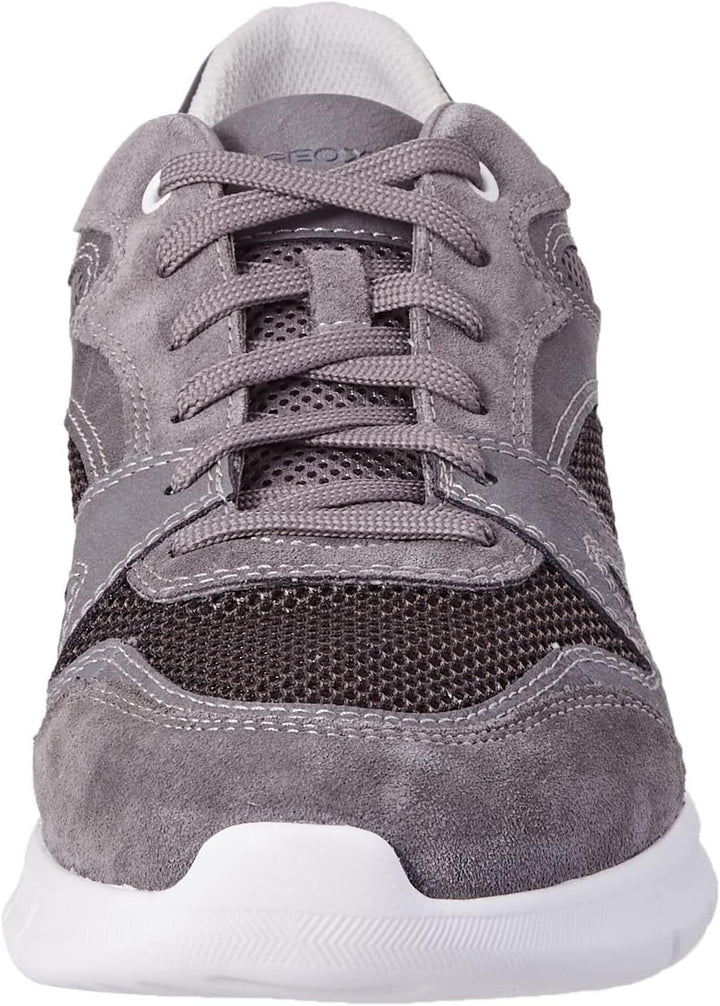 Geox Herren U Monreale B Sneakers 40 EU Grau, 40 EU Grau