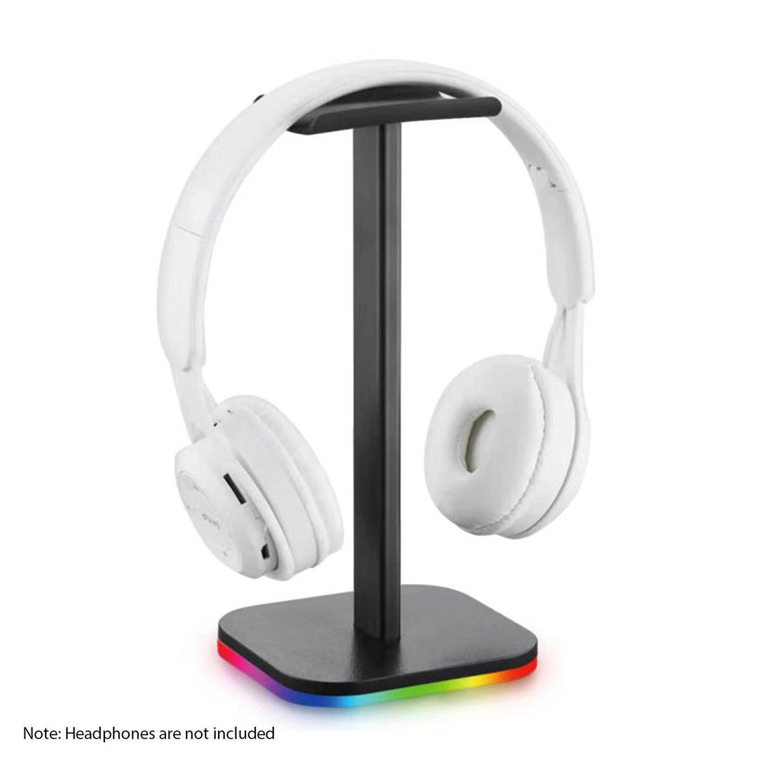 Btuty Kopfhörer-Halterung beleuchtet auf der Unterseite RGB-Licht für Schreibtisch PC Gaming-Headset