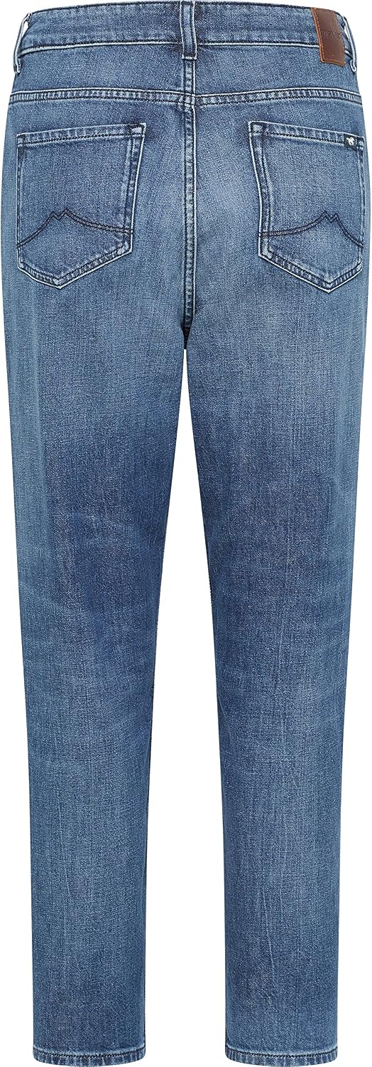 MUSTANG Damen Jeans Hose Charlotte Tapered, 26W / 32L Mittelblau 582