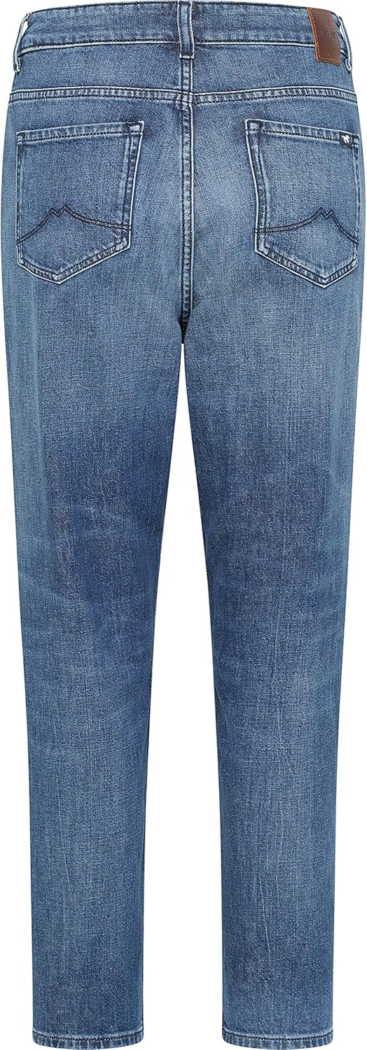 MUSTANG Damen Jeans Hose Charlotte Tapered 29W / 32L Mittelblau 582, 29W / 32L Mittelblau 582