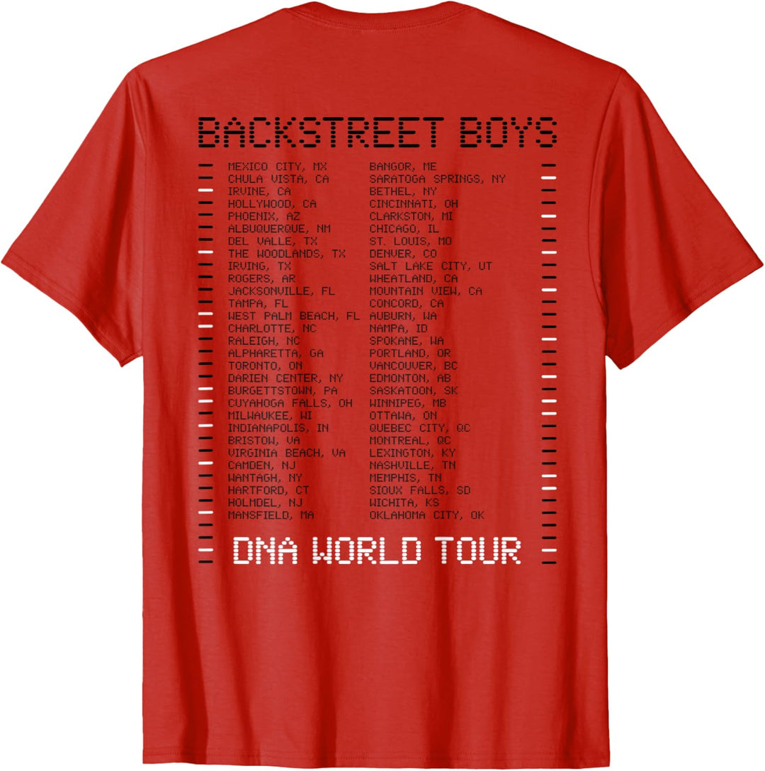 Backstreet Boys - DNA Tour 2022 Cityback T-Shirt