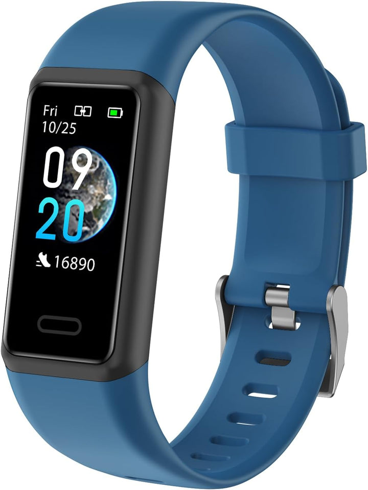 Cloudpoem Fitness Tracker,Fitnessuhr für Damen Herren mit Pulsuhr,Schrittzähler,Kalorienzähler,Schla