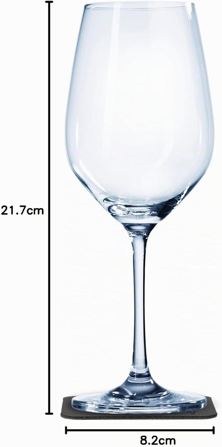 silwy® Magnetglas, feines Kristallglas mit perfekt integriertem Magnet und metallischen Nano-Unterse