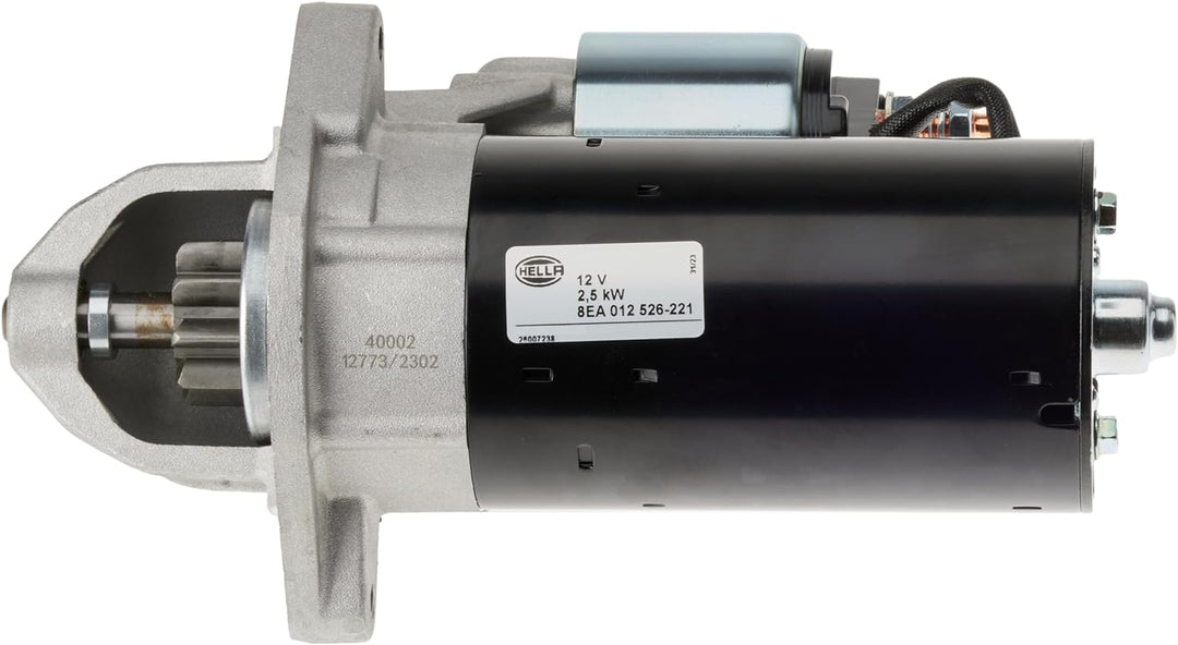 HELLA - Starter/Anlasser - 12V - 2.5kW - für u.a. Fiat Ducato Chassis (250_, 290_) - 8EA 012 526-221