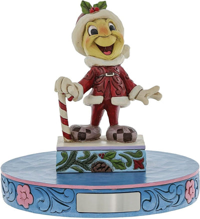 Disney Traditions Christmas Jiminy Cricket Figur, Mehrfarbig, 11,5 cm 11,5 cm Mehrfarbig, 11,5 cm Me