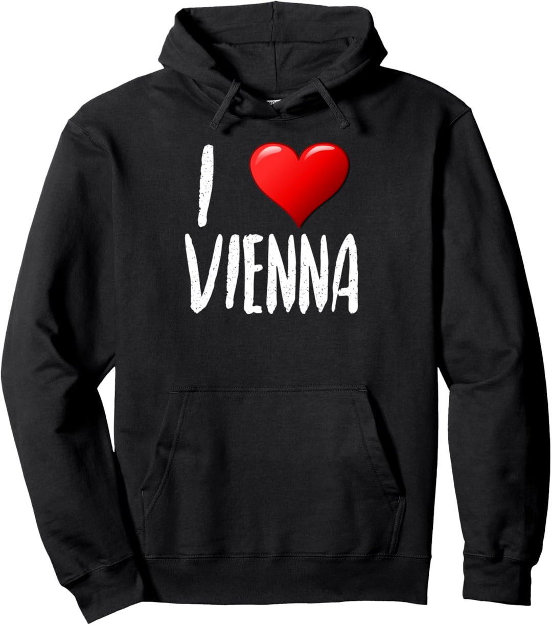 Ich liebe Wien - T-Shirt - Reisender - Souvenir Pullover Hoodie