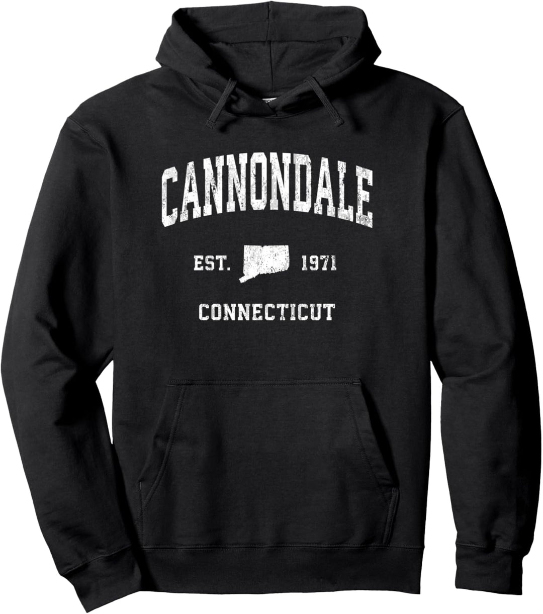 Cannondale Connecticut CT Sportdesign im Vintage-Stil Pullover Hoodie
