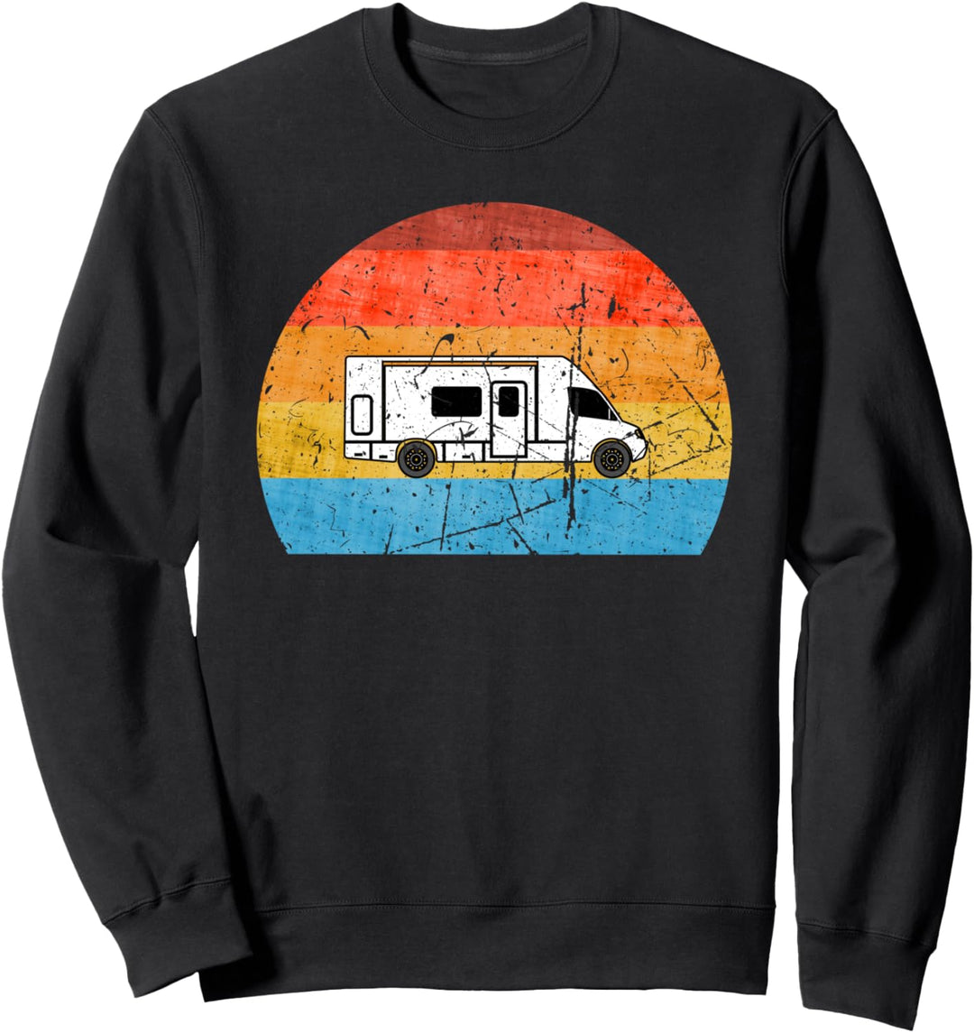 Lustiges Wohmobil teilintegriert Reisemobil Camper Sweatshirt
