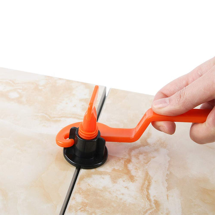 TOPWAY Fliesenausgleichssystem 100 Stück Packung Wiederverwendbare Fliesenausgleicher Abstandhalter