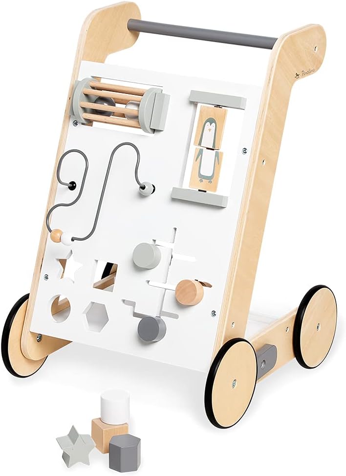 PINOLINO 265405 Activity Lauflernwagen 'Tino' weiss 1