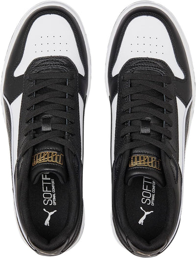 PUMA Unisex CALI WN'S Low-Top Trainer 36 EU Puma Black Puma White Puma Team Gold, 36 EU Puma Black P