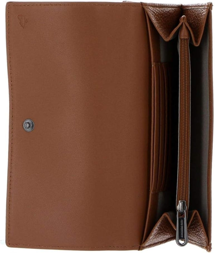 Mandarina Duck Damen Mellow Leather Reisezubehör-Brieftasche, Indian Tan