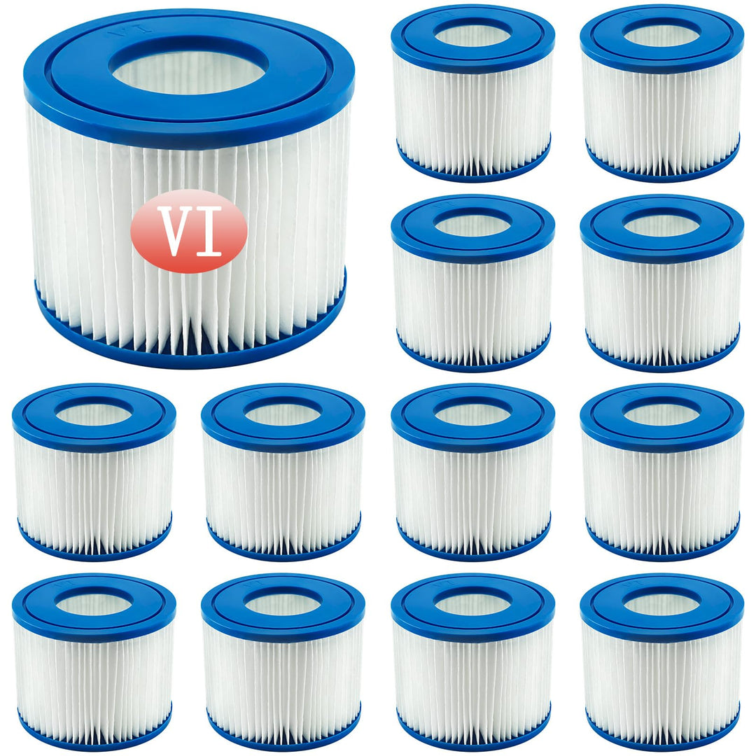 Filterkartuschen VI für Bestway Pool Filter, Filter Cartridge VI für Miami, Vegas, Monaco, Ersatzfil